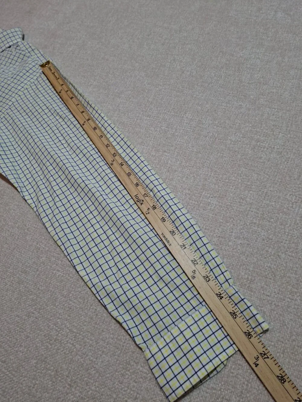 Ralph Lauren Classic Fit Plaid Button Down Shirt XL 17.5